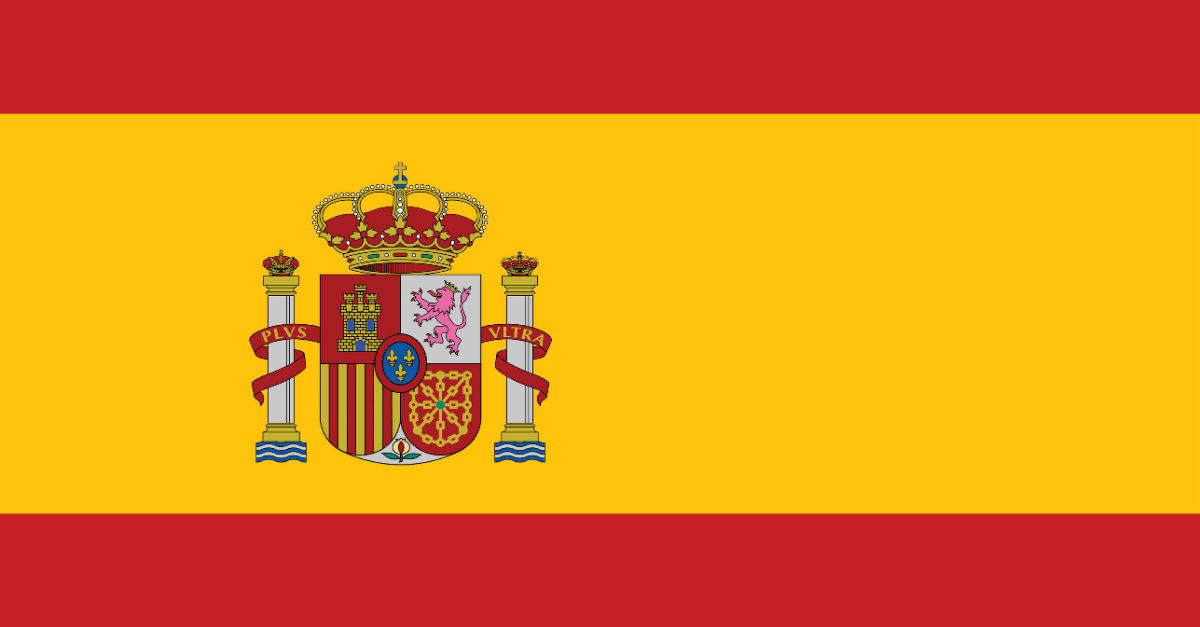 Drapeau Espagne - Évaluez votre niveau linguistique - apprendre une langue étrangère- Test ÉLYSÉES LANGUES